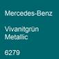 Preview: Mercedes-Benz, Vivanitgrün Metallic, 6279.